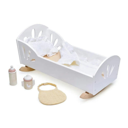 Tender Leaf Toys Sweet Swan Dolly Bed-Tender Leaf Toys Sweet Swan Dolly Bed