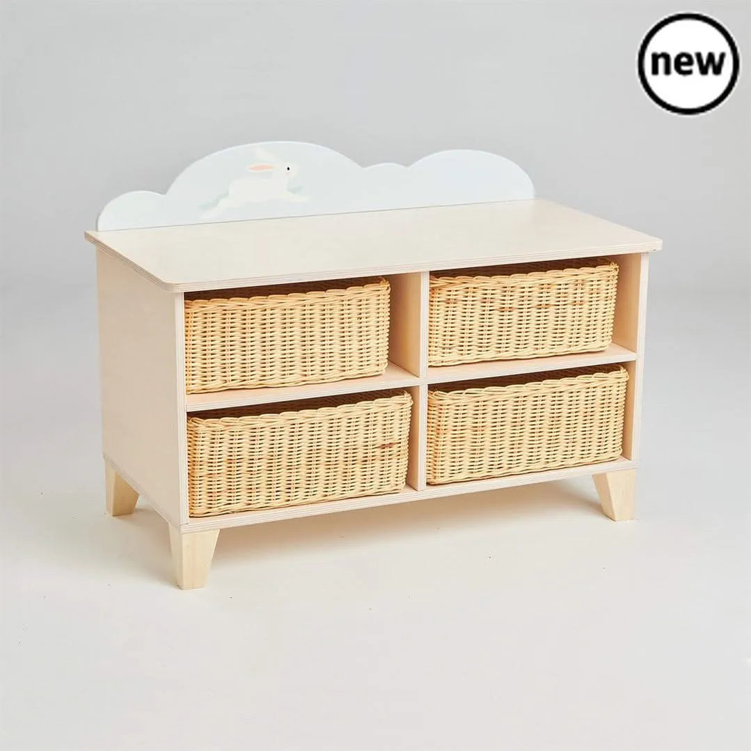 Tenderleaf Toys Bunny Storage Unit-Tenderleaf Toys Bunny Storage Unit