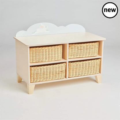 Tenderleaf Toys Bunny Storage Unit-Tenderleaf Toys Bunny Storage Unit