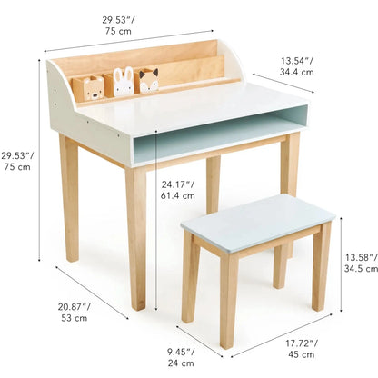 Tenderleaf Toys Desk and Chair-Tenderleaf Toys Desk and Chair