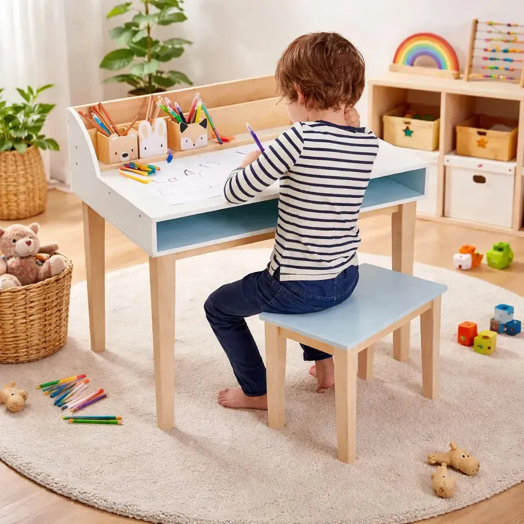 Tenderleaf Toys Desk and Chair-Tenderleaf Toys Desk and Chair
