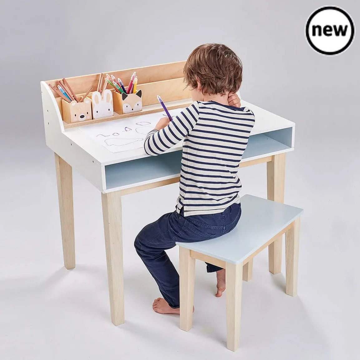 Tenderleaf Toys Desk and Chair-Tenderleaf Toys Desk and Chair