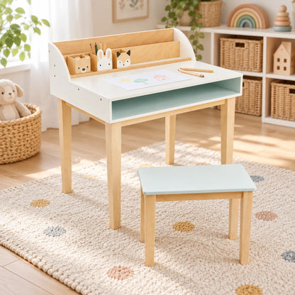 Tenderleaf Toys Desk and Chair-Tenderleaf Toys Desk and Chair