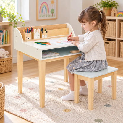 Tenderleaf Toys Desk and Chair-Tenderleaf Toys Desk and Chair