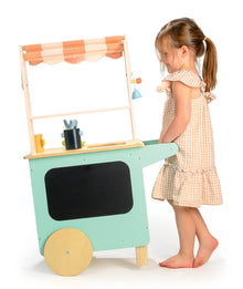 Tenderleaf Toys Drinks Trolley-Tenderleaf Toys Drinks Trolley