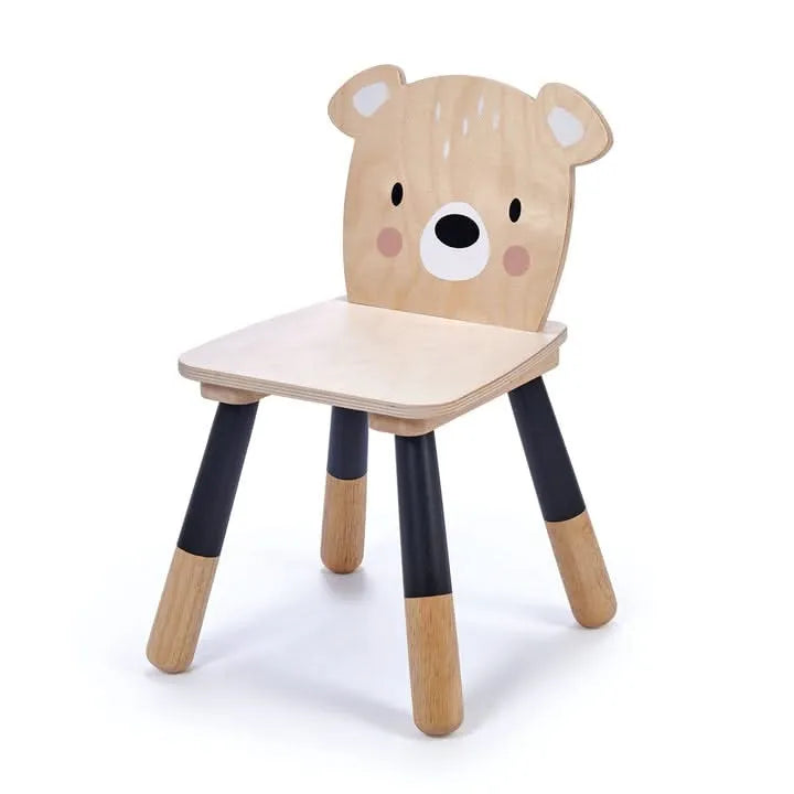 Tenderleaf Toys Wooden Forest Bear Chair-Tenderleaf Toys Wooden Forest Bear Chair
