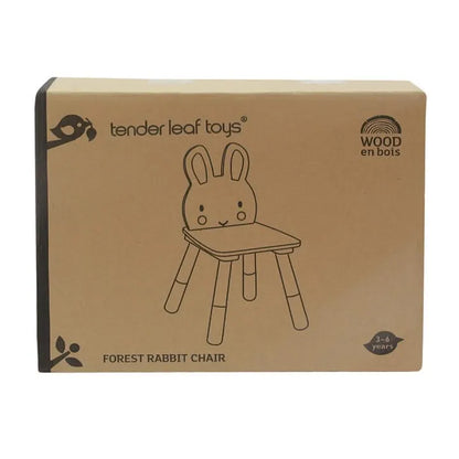 Tenderleaf Toys Wooden Forest Rabbit Chair-Tenderleaf Toys Wooden Forest Rabbit Chair