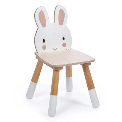 Tenderleaf Toys Wooden Forest Rabbit Chair-Tenderleaf Toys Wooden Forest Rabbit Chair
