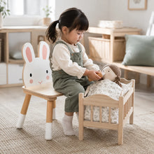 Tenderleaf Toys Wooden Forest Rabbit Chair-Tenderleaf Toys Wooden Forest Rabbit Chair