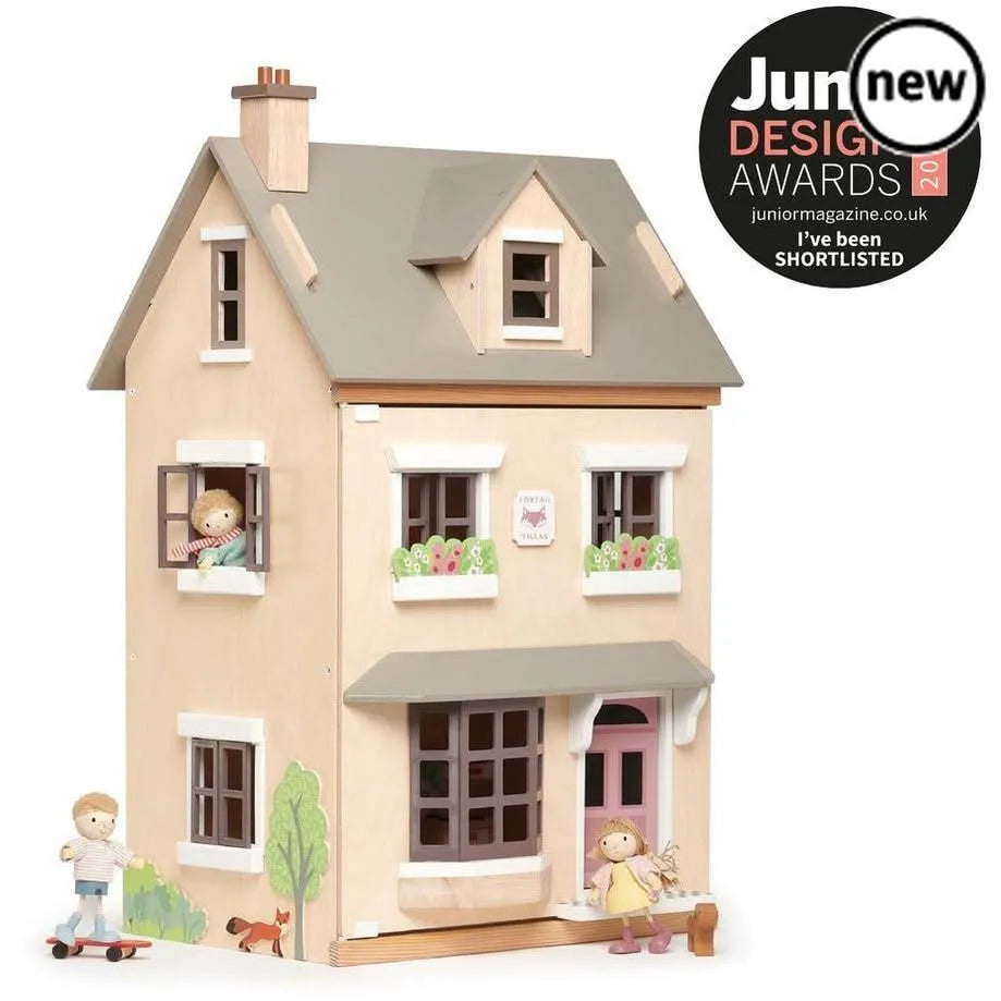 Tenderleaf Toys Wooden Foxtail Villa-Tenderleaf Toys Wooden Foxtail Villa