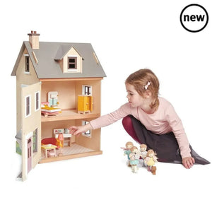 Tenderleaf Toys Wooden Foxtail Villa-Tenderleaf Toys Wooden Foxtail Villa