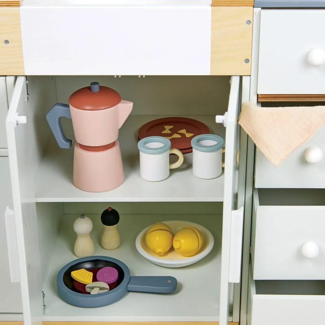 Tenderleaf Toys Wooden La Fiamma Grand Kitchen-Tenderleaf Toys Wooden La Fiamma Grand Kitchen