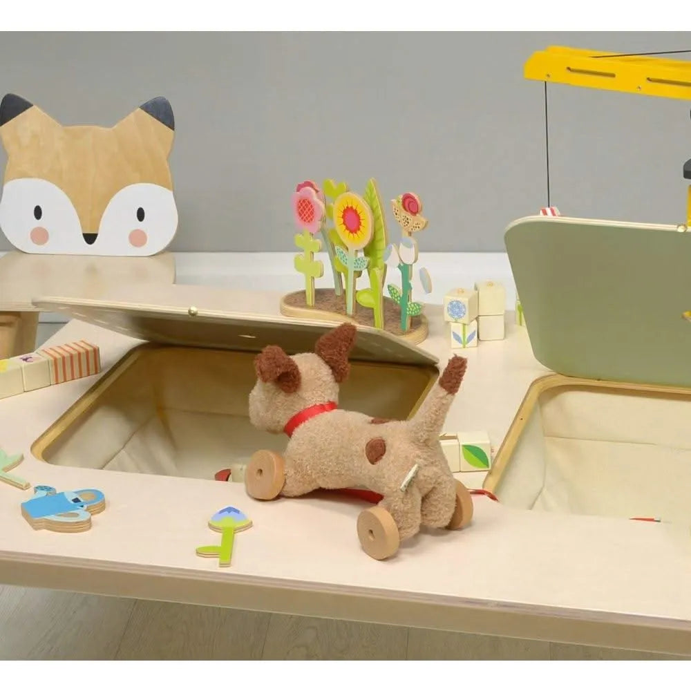 Tenderleaf Toys Wooden Large Play Table-Tenderleaf Toys Wooden Large Play Table