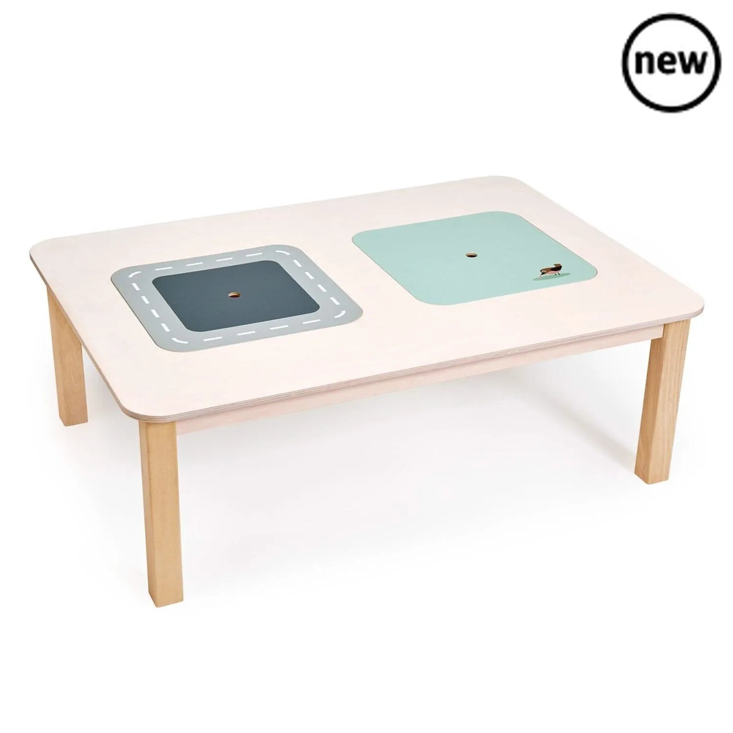 Tenderleaf Toys Wooden Large Play Table-Tenderleaf Toys Wooden Large Play Table