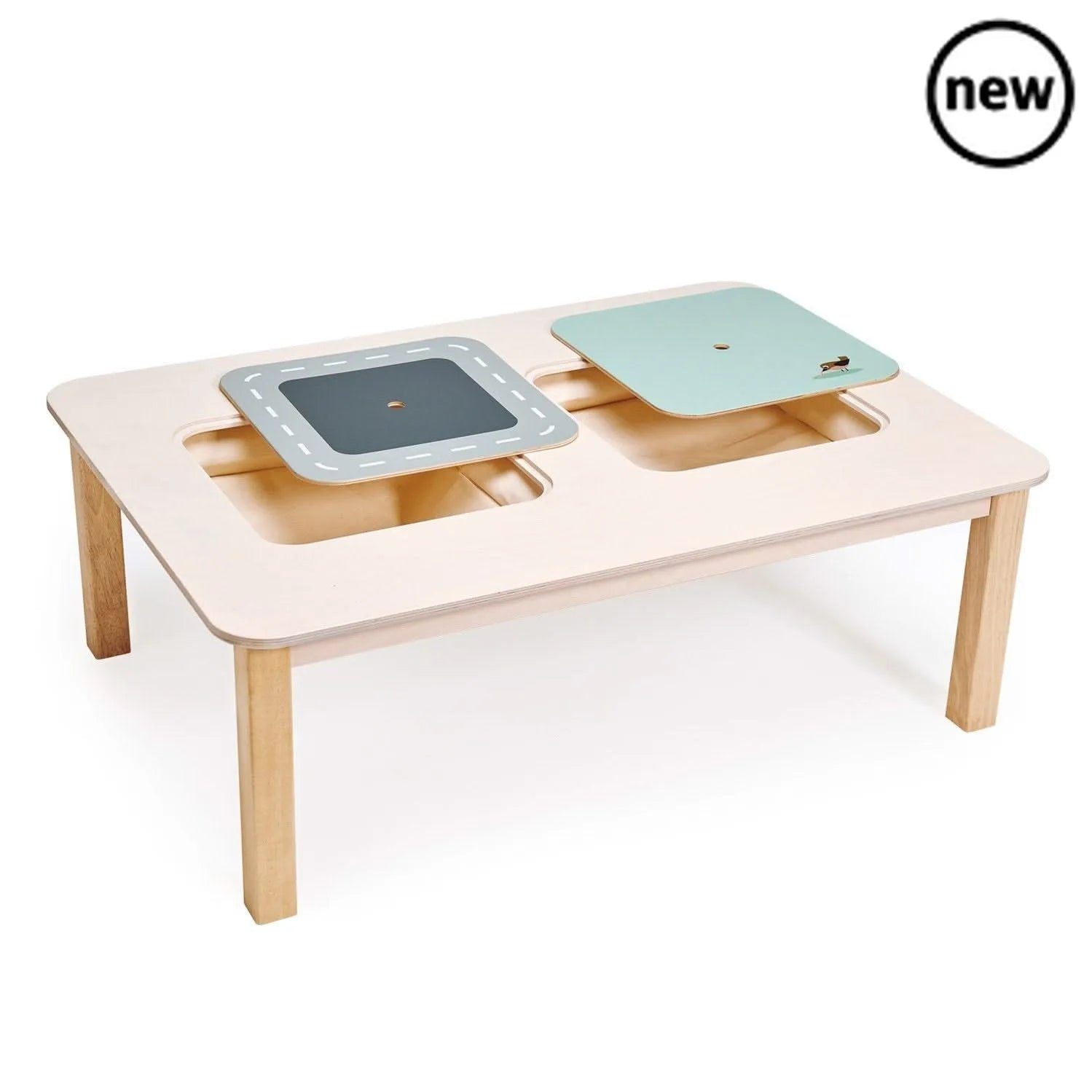 Tenderleaf Toys Wooden Large Play Table-Tenderleaf Toys Wooden Large Play Table