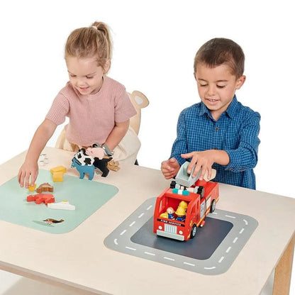 Tenderleaf Toys Wooden Large Play Table-Tenderleaf Toys Wooden Large Play Table