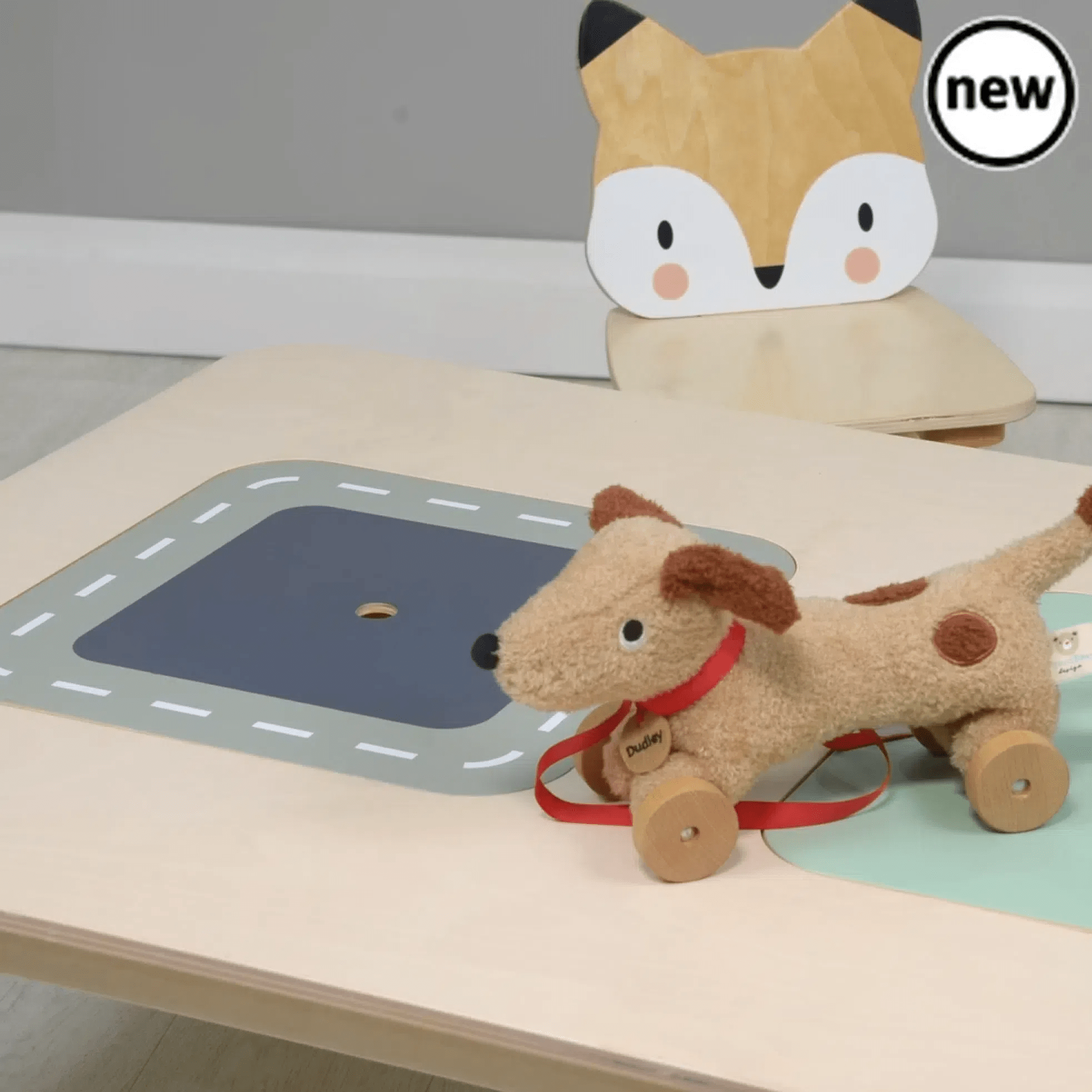 Tenderleaf Toys Wooden Large Play Table-Tenderleaf Toys Wooden Large Play Table