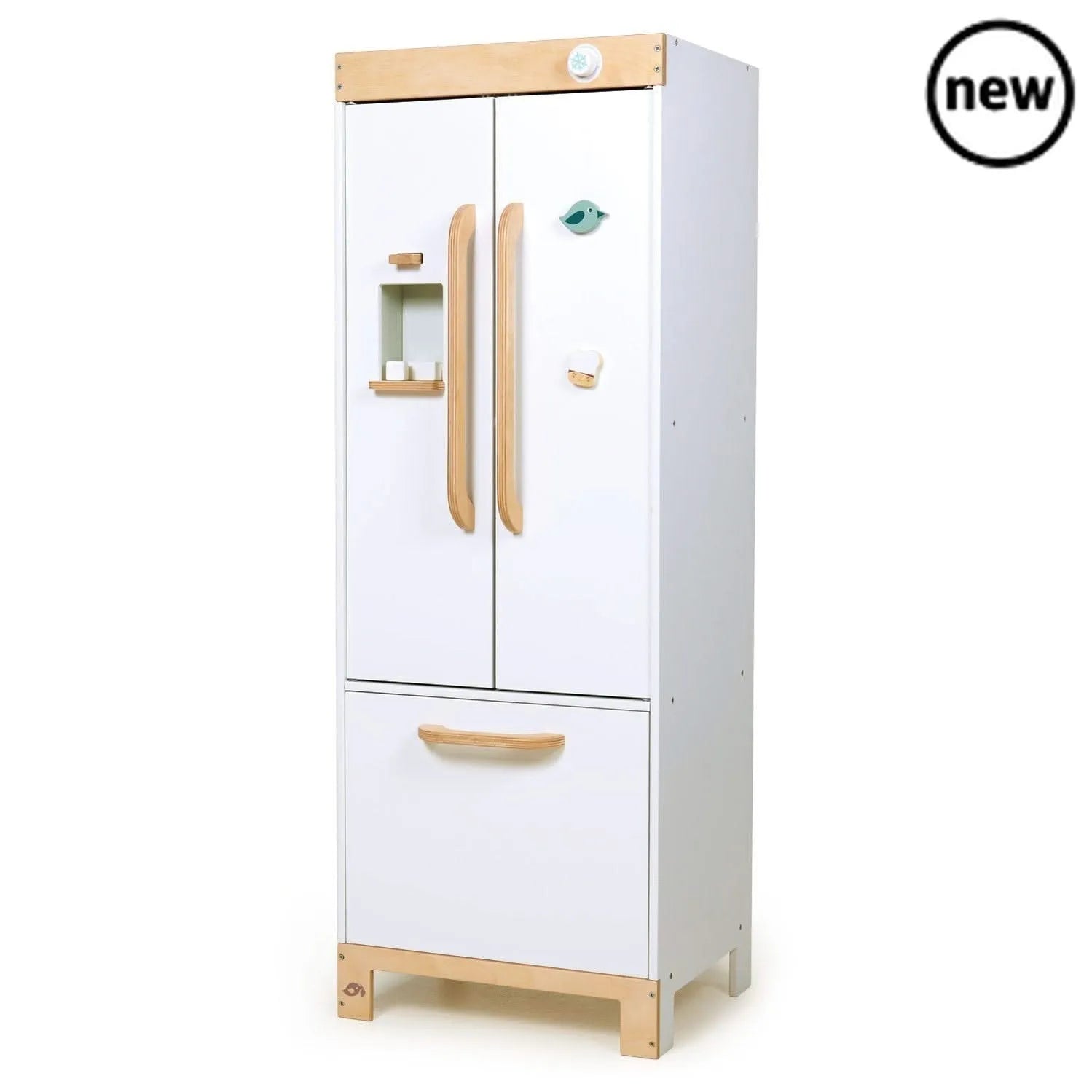 Tenderleaf Toys Wooden Refrigerator-Tenderleaf Toys Wooden Refrigerator
