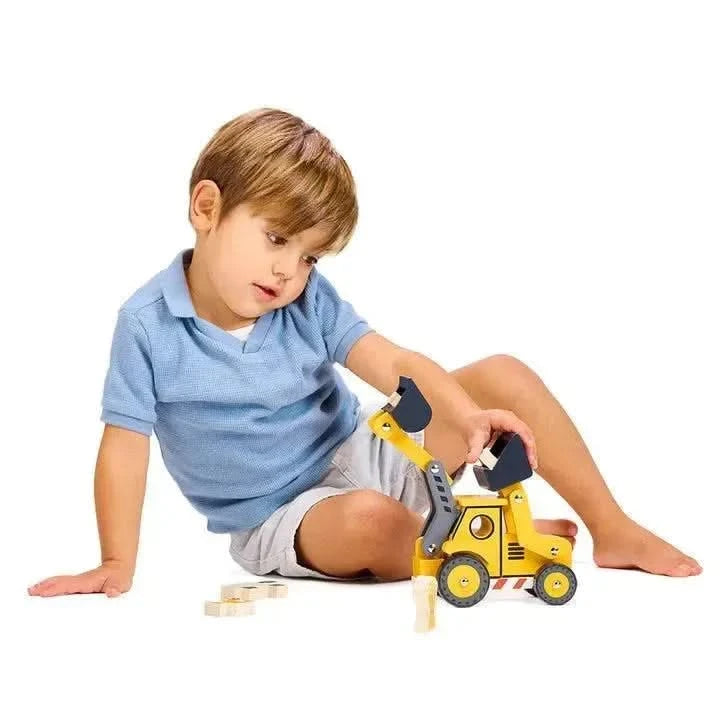 The Backhoe Yellow Digger-The Backhoe Yellow Digger