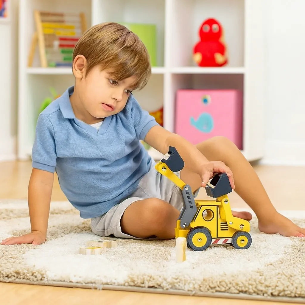 The Backhoe Yellow Digger-The Backhoe Yellow Digger