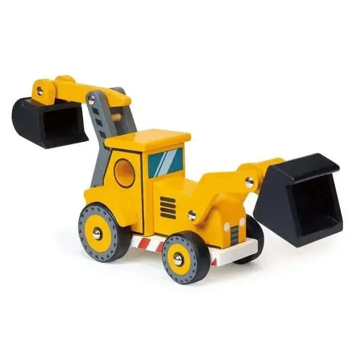 The Backhoe Yellow Digger-The Backhoe Yellow Digger