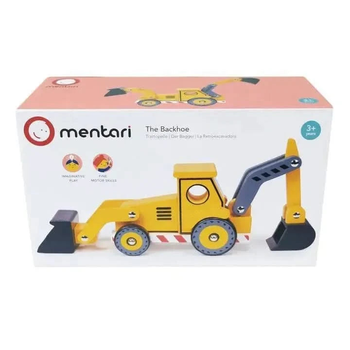 The Backhoe Yellow Digger-The Backhoe Yellow Digger