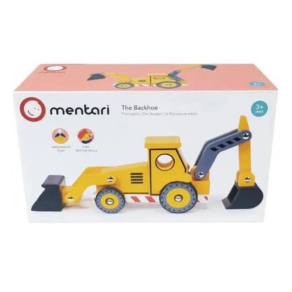 The Backhoe Yellow Digger-The Backhoe Yellow Digger