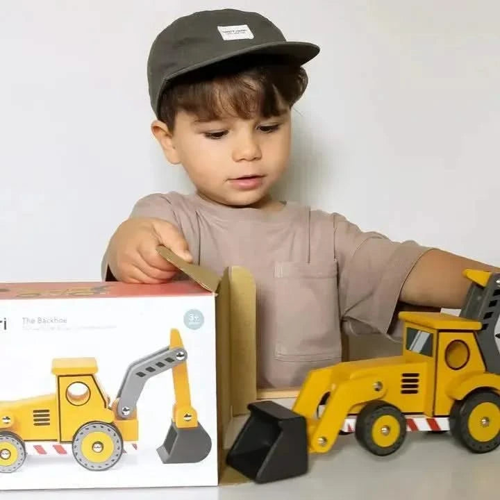The Backhoe Yellow Digger-The Backhoe Yellow Digger