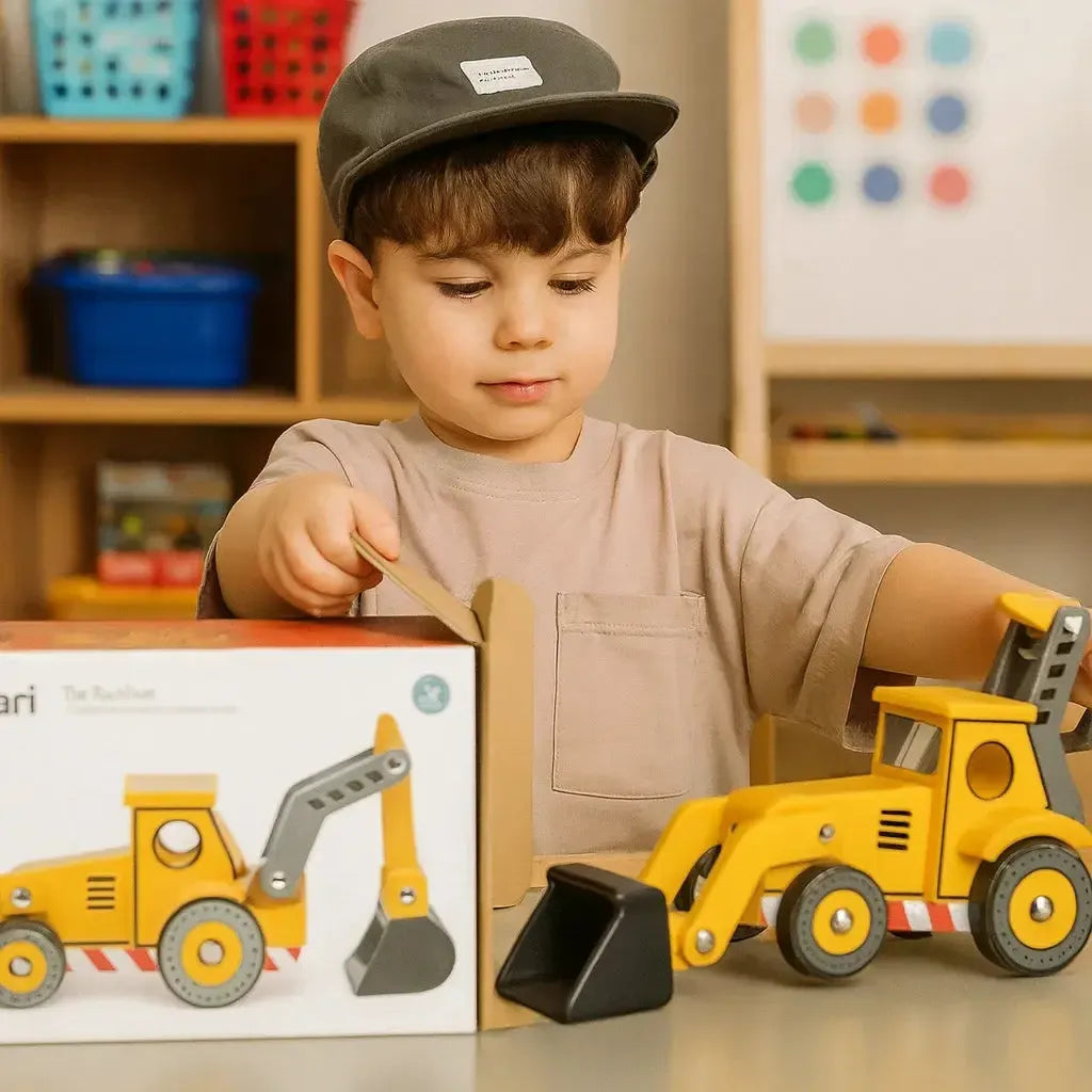 The Backhoe Yellow Digger-The Backhoe Yellow Digger