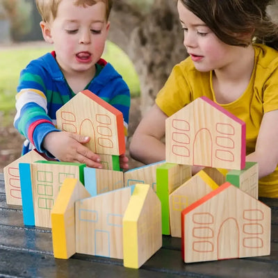 The Freckled Frog Colourful Houses-The Freckled Frog Colourful Houses