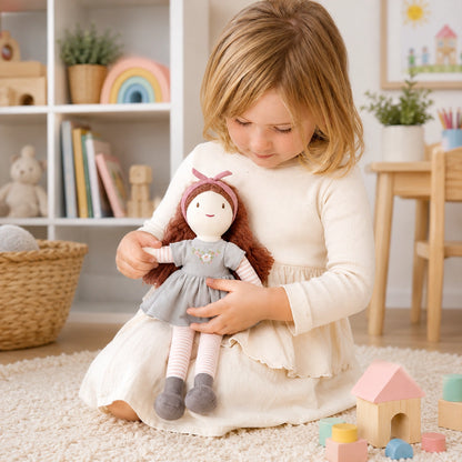 ThreadBear Alma Rag Doll 35cm-ThreadBear Alma Rag Doll 35cm