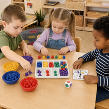 Three Bear Family classroom sorting and pattern activity