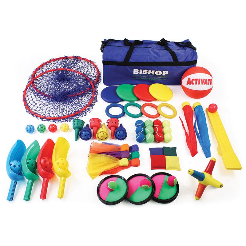 Throw and Catch Kit, Unleash a spectrum of colorful, interactive fun with the Throw and Catch Kit, a meticulously crafted collection designed to hone throwing and catching skills in children. This vibrant kit serves as a reservoir of engaging equipment that promises endless hours of active play and developmental benefits, making it a versatile choice for various settings and age groups. 🌈 Features of the Throw and Catch Kit: Diverse Range of Equipment: From Super Catch Sets to Flying Discs, explore a broad 