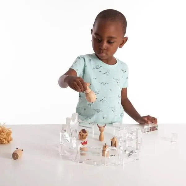 TickiT Clear Crystal Block Set-TickiT Clear Crystal Block Set
