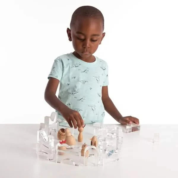 TickiT Clear Crystal Block Set-TickiT Clear Crystal Block Set