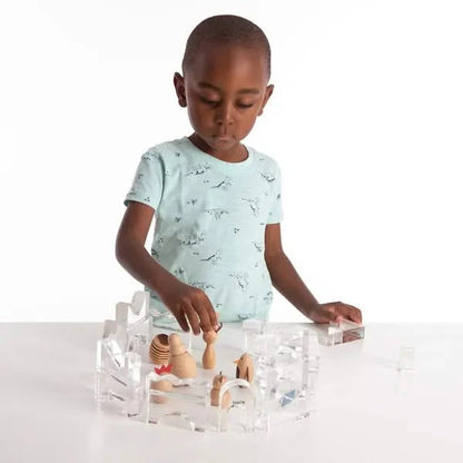 TickiT Clear Crystal Block Set-TickiT Clear Crystal Block Set