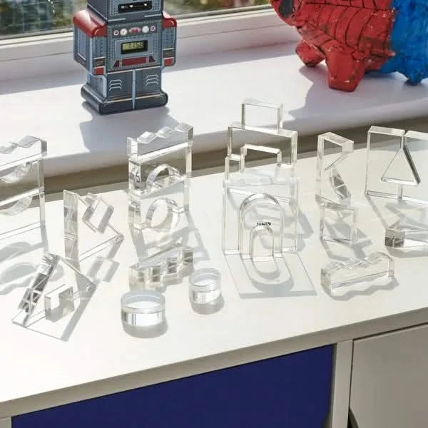 TickiT Clear Crystal Block Set-TickiT Clear Crystal Block Set
