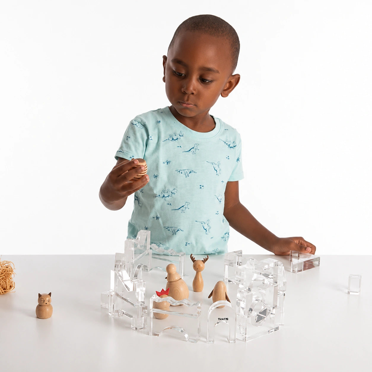 TickiT Clear Crystal Block Set-TickiT Clear Crystal Block Set