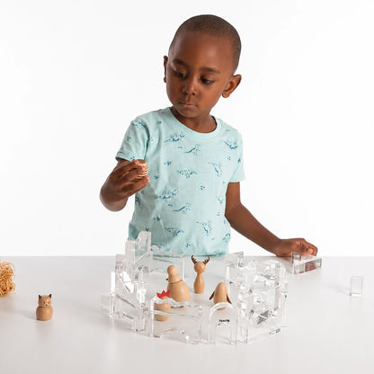 TickiT Clear Crystal Block Set-TickiT Clear Crystal Block Set