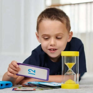 TickiT Colour Bright Sand Timer 3 Minute-TickiT Colour Bright Sand Timer 3 Minute