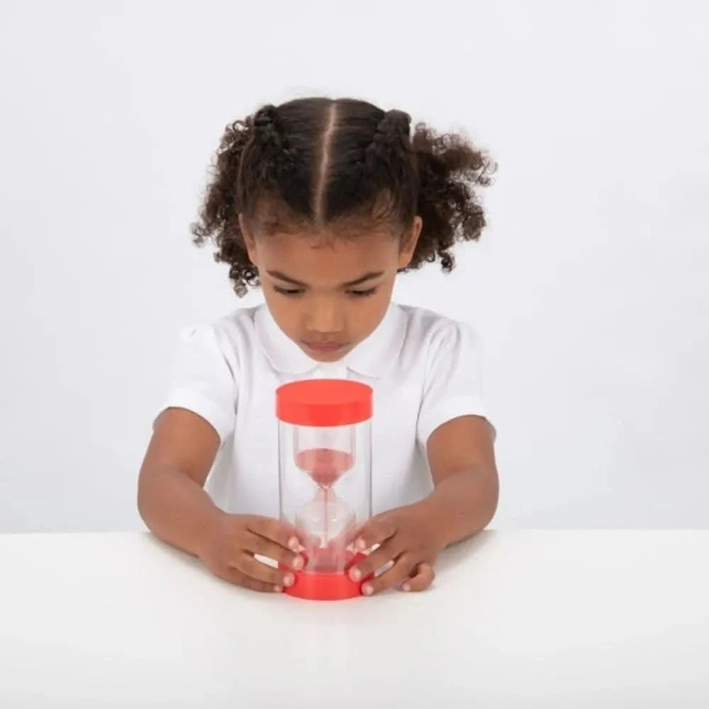 TickiT Colour Bright Sand Timer 30 Sec Red-TickiT Colour Bright Sand Timer 30 Sec Red