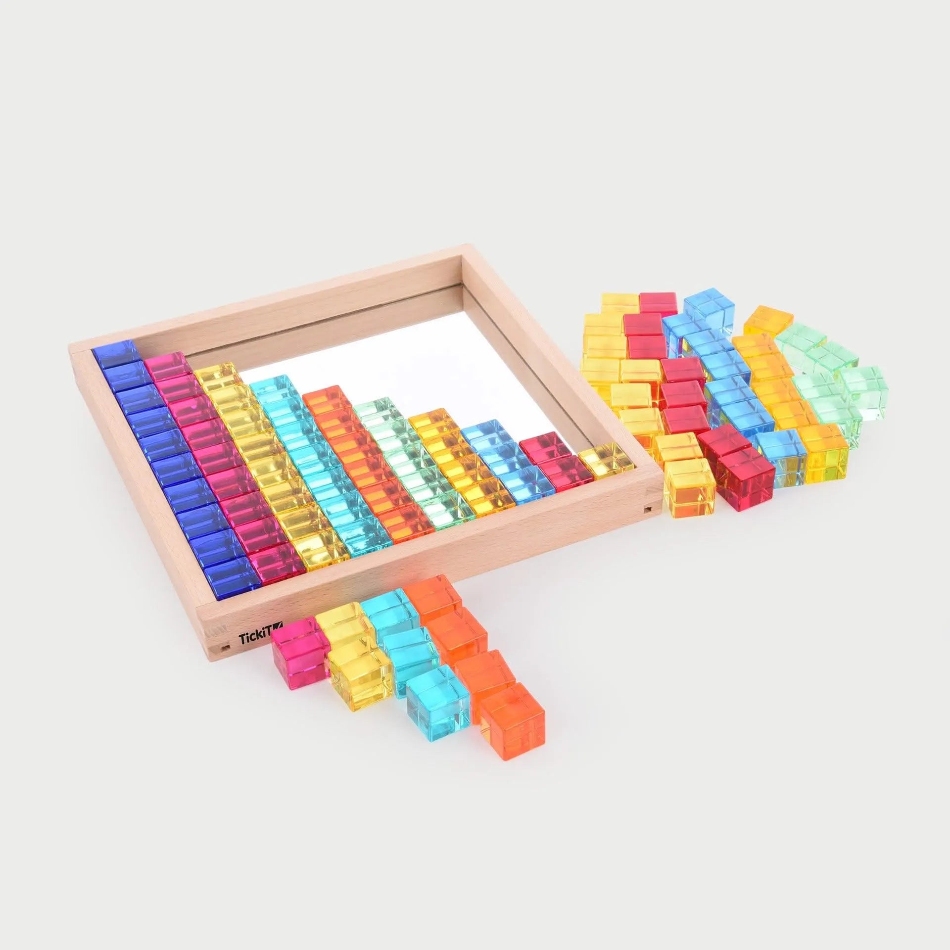 TickiT Gem Cube Mirror Tray-TickiT Gem Cube Mirror Tray