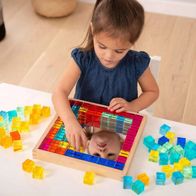 TickiT Gem Cube Mirror Tray-TickiT Gem Cube Mirror Tray