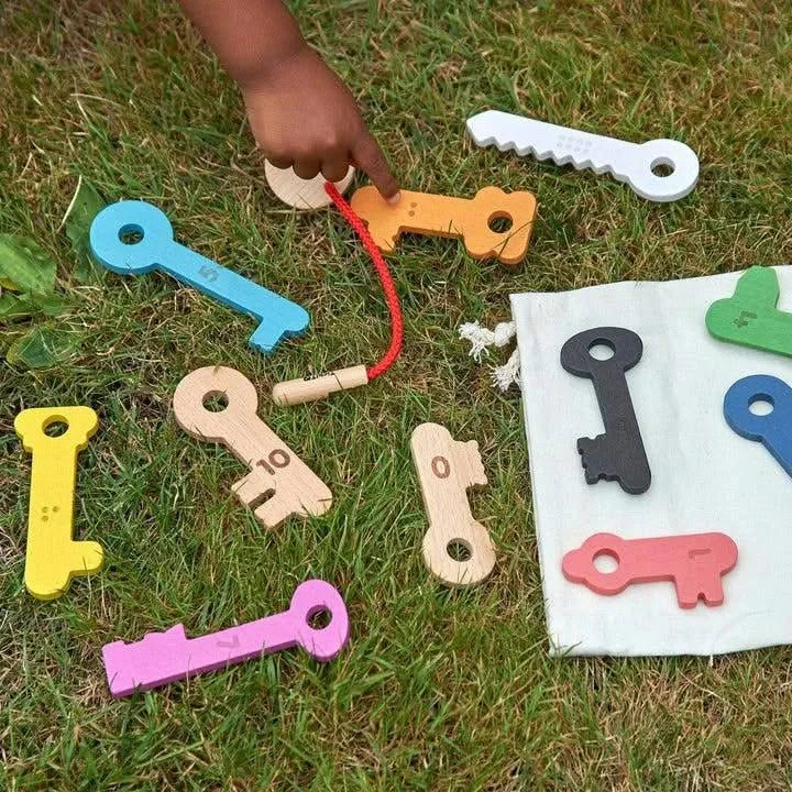 TickiT Rainbow Keys Pack of 11-TickiT Rainbow Keys Pack of 11