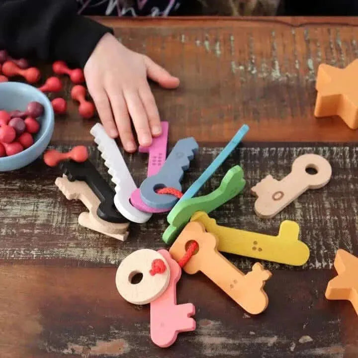 TickiT Rainbow Keys Pack of 11-TickiT Rainbow Keys Pack of 11