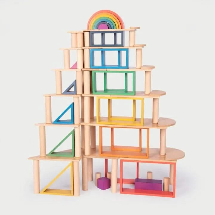 TickiT Wooden Architect Columns-TickiT Wooden Architect Columns