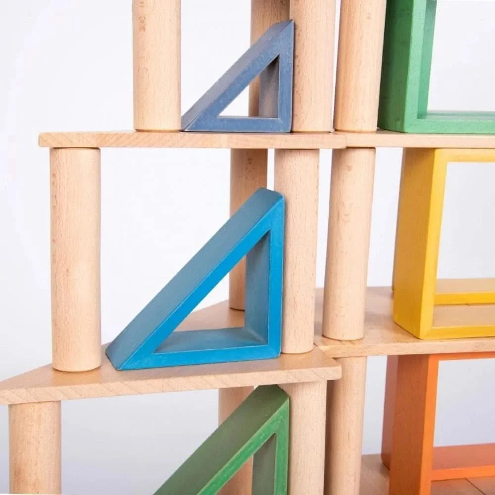 TickiT Wooden Architect Columns-TickiT Wooden Architect Columns