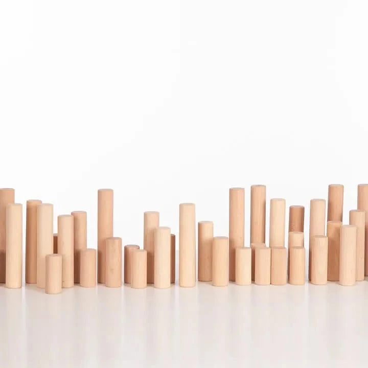 TickiT Wooden Architect Columns-TickiT Wooden Architect Columns