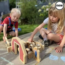 TickIT Wooden Farm Blocks 25pk-TickIT Wooden Farm Blocks 25pk