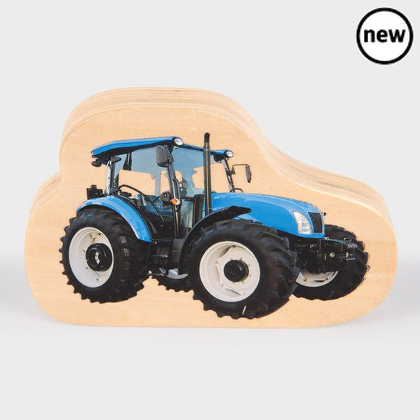 TickIT Wooden Farm Blocks 25pk, Our TickiT® Wooden Farm Blocks are a great way for your child to discover farm animals up close as the chunky wooden picture blocks are colour printed on both sides with real photographic images of farm animals, farmers, farm scenery and a tractor.The realistic imagery will enable your child to learn about animals on the farm and inspire them to identify them when out on trips to a children's farm or see them in books. Older children can be encouraged to visualise characters 